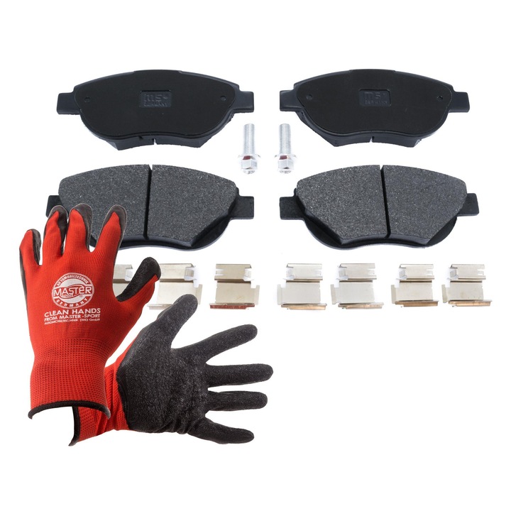 Fékbetétek, Master Sport Germany, 137x57,6mm, 2 darab