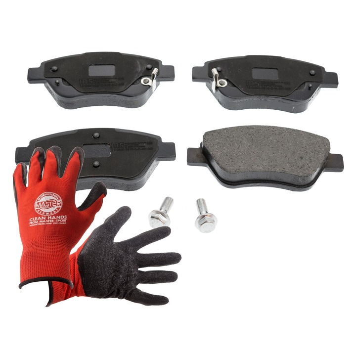 Fékbetétek Master-Sport, 123x53, 18,1mm, többszínű, FIAT IDEA-hoz, 2 darab