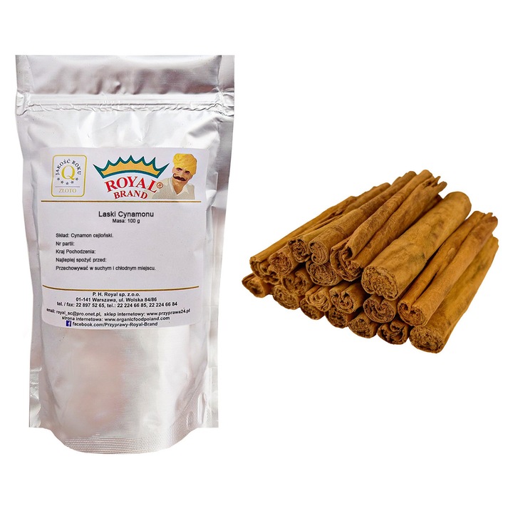 Scortisoara de Ceylon Royal Brand 100g, 100% naturala, fara aditivi, aroma delicata