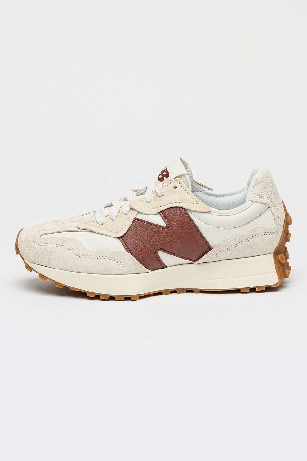 ミイ New Balance, Pantofi sport unisex 327 cu insertii din piele