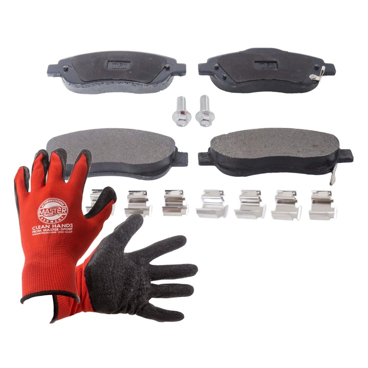 Master-Sport 13046057532N fékbetét készlet, 151x60,5mm, 2 darab, többszínű