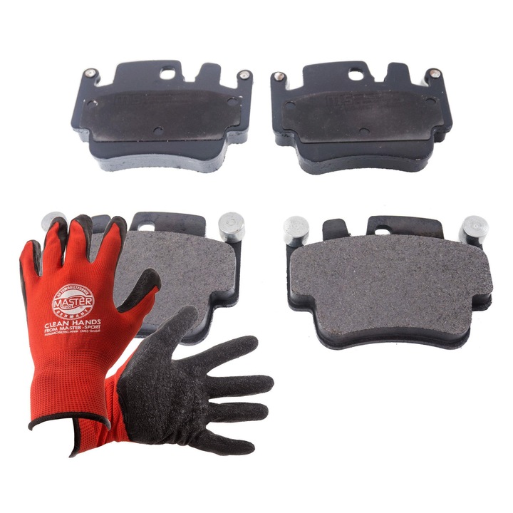 Fékbetét készlet Master-Sport, Brembo, 121x90,4mm, 2,12kg