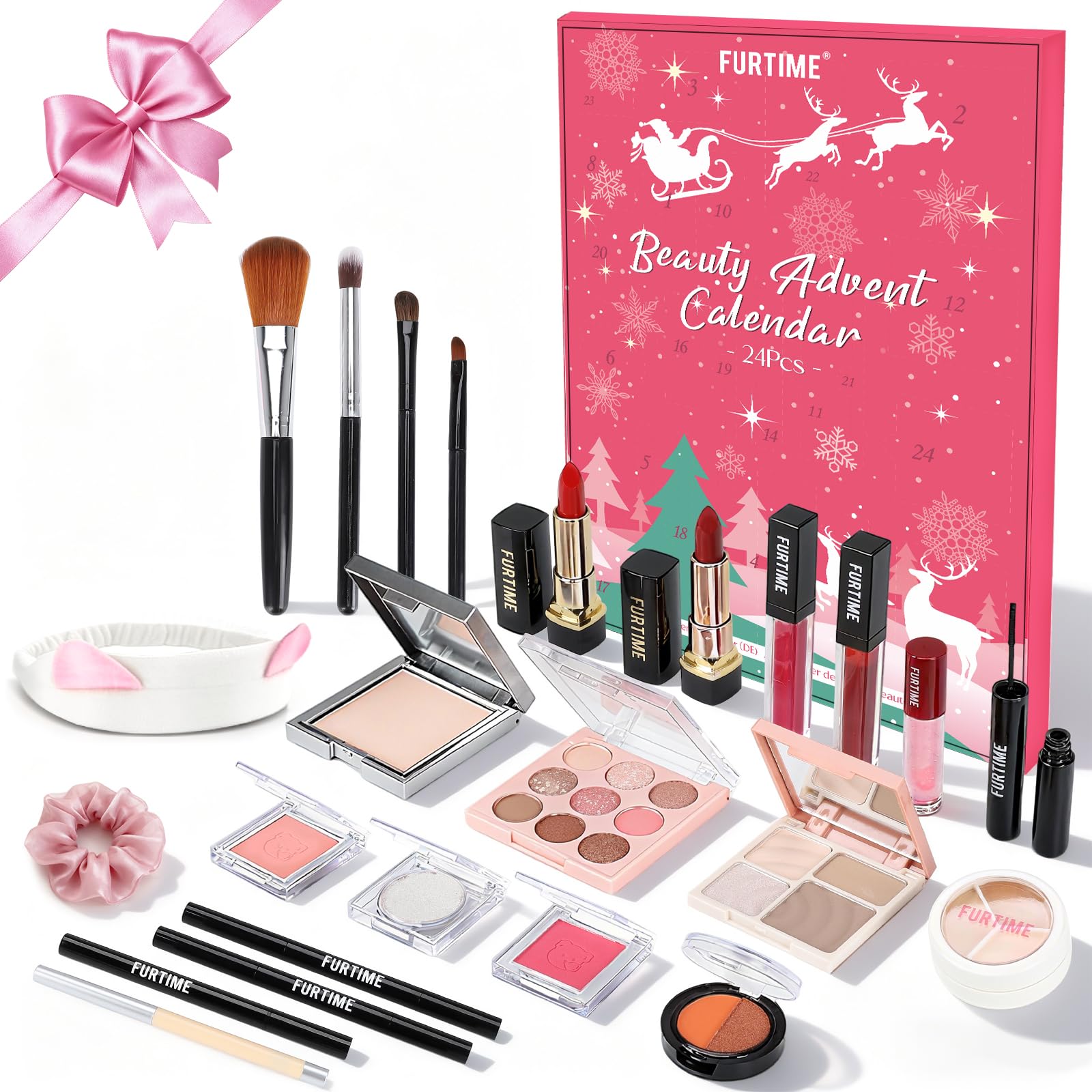 Set cadou Calendar de Advent FURTIME Beauty 2025, 24 surprize