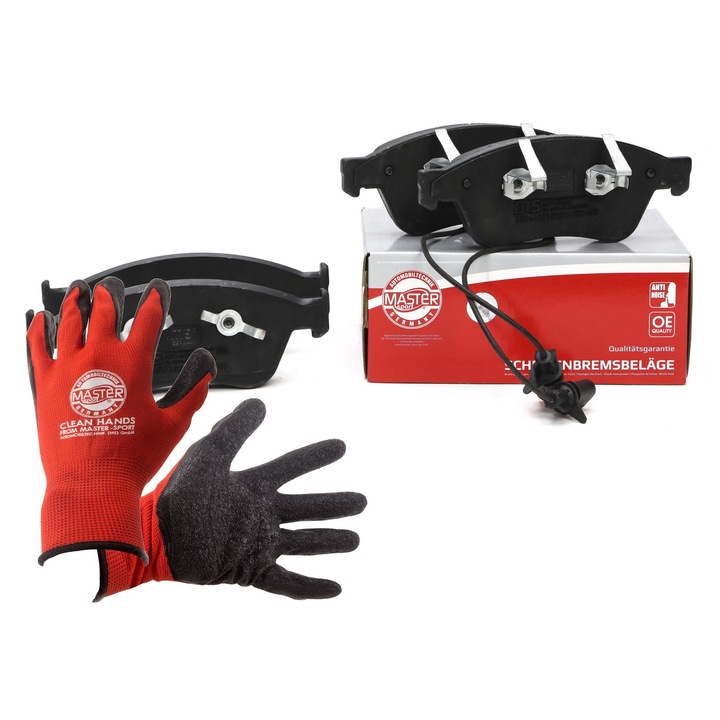 Fékbetét készlet Master-Sport 13046071822N, 2,05kg, 260x193x72,7mm