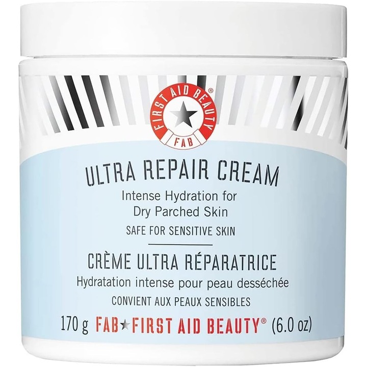Lotiune De Corp Hidratanta First Aid Beauty Ultra Repair Cream Pentru Hidratare Intensiva, Pentru Ten Uscat Si Sensibil Si Toate Tipurile De Ten, 170 G