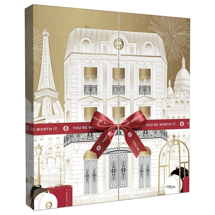 Calendarul De Advent L'Oréal Paris 2025 – 24 De Produse Cosmetice De Top Pentru Un Sezon De Craciun Luxos