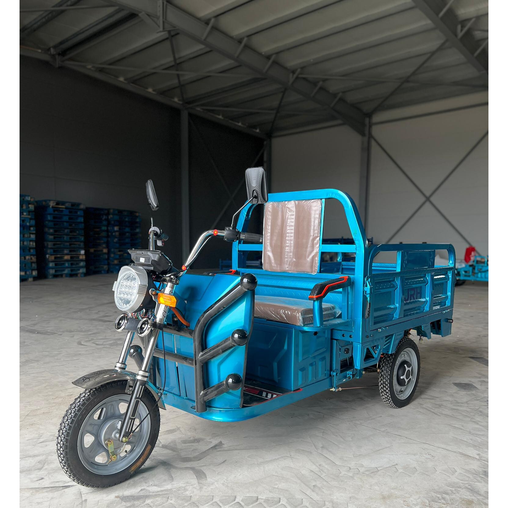 Triciclu electric de marfa Ecopikap-Cargo T3, JRH, viteza maxima