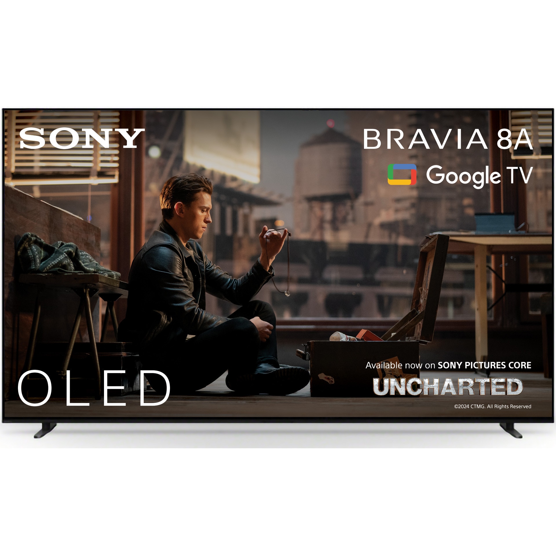 Televizor Sony BRAVIA 8 OLED 65XR8A, 164 cm, Smart Google TV, 4K Ultra HD, 100 Hz, Clasa E