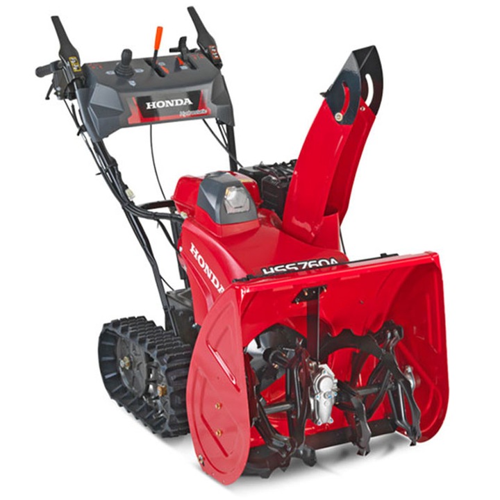 Freza de zapada cu senile HSS760A ETD Honda, motor Honda GX200, putere motor 5.6CP, latime lama 60.5cm, debit 42 t/h