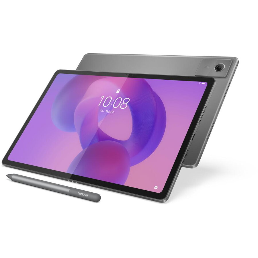 Tableta Lenovo Idea Tab Plus TB361FU, Procesor MediaTek, Ecran 12.1", 8GB RAM, 256GB Flash, Wi-Fi, Bluetooth, Android 15 + Pen, Gri