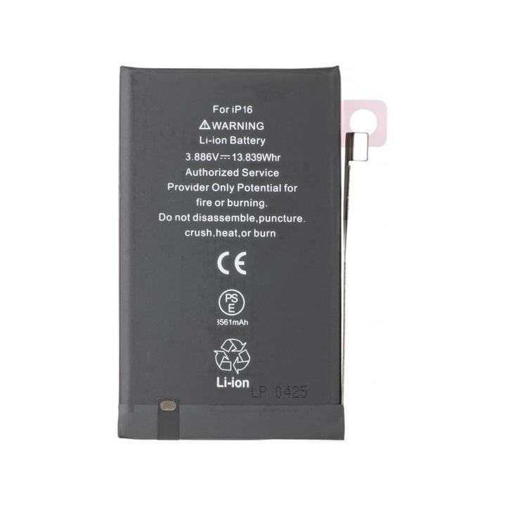 Acumulator Lithium-Ion pentru Apple iPhone 16