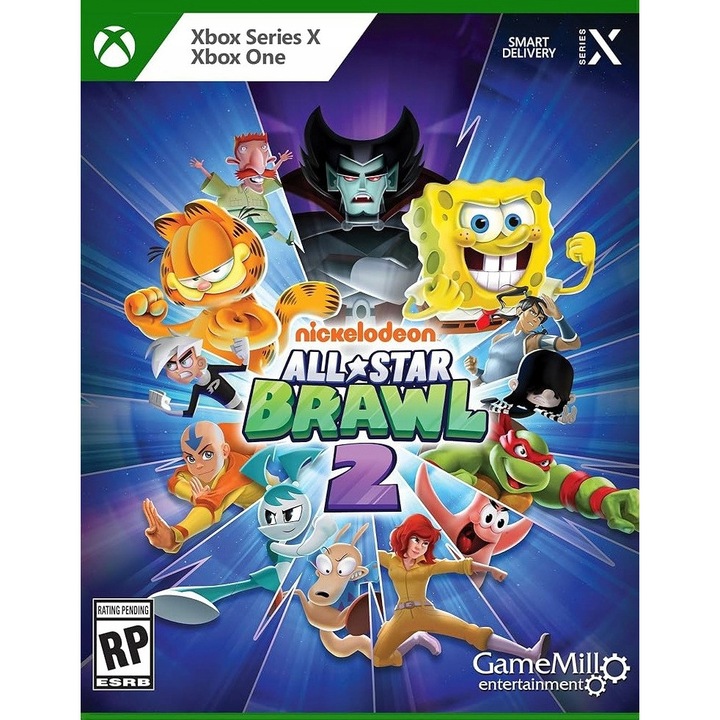 Licență Joc Nickelodeon All-Star Brawl 2, digitală, Xbox One/X/S, multiplayer online