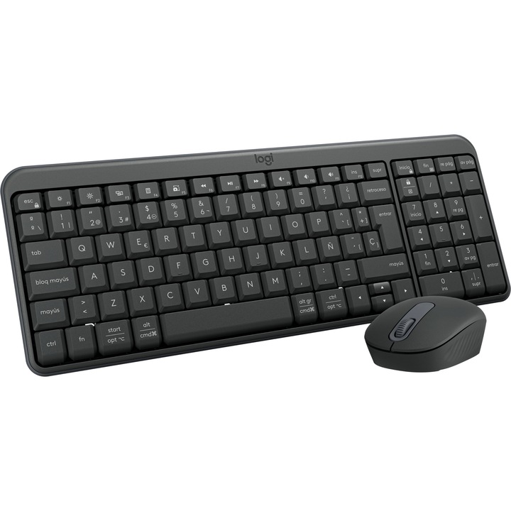 Комплект Logitech MK250, Черен, Bluetooth