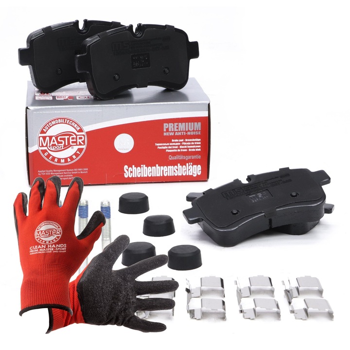 Hátsó fékbetét készlet, Master Sport Germany, 13046048232N-SET-MS