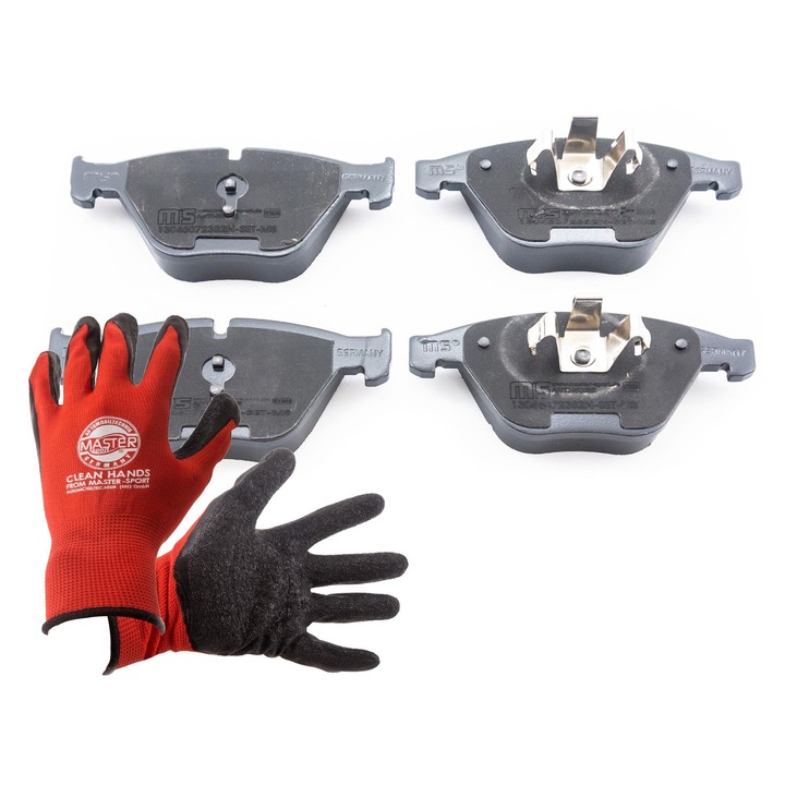 Fékbetét készlet, első, Master Sport Germany, 13046072382N-SET-MS