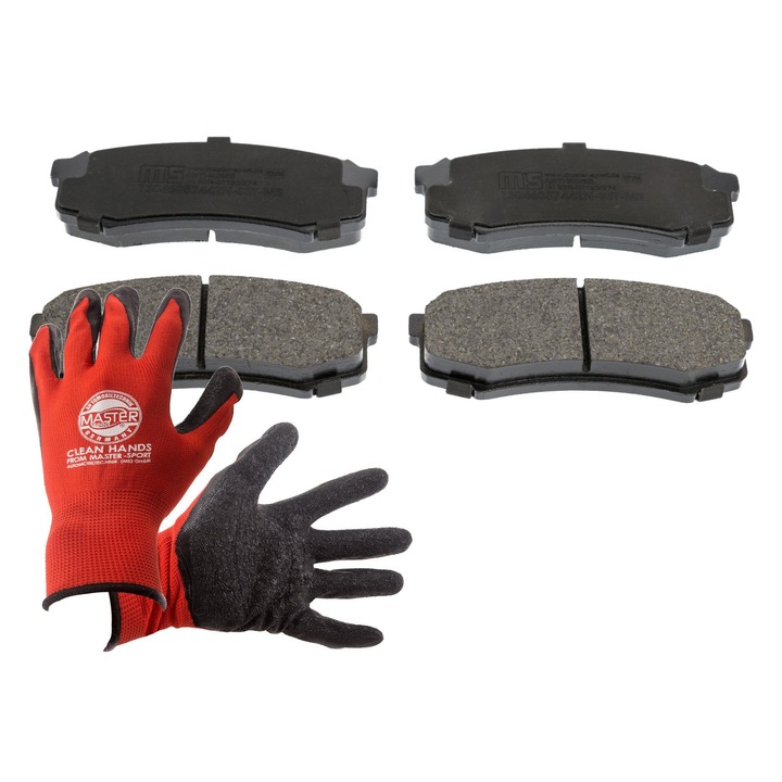 Hátsó fékbetét készlet, Master Sport Germany, 13046057442N-SET-MS