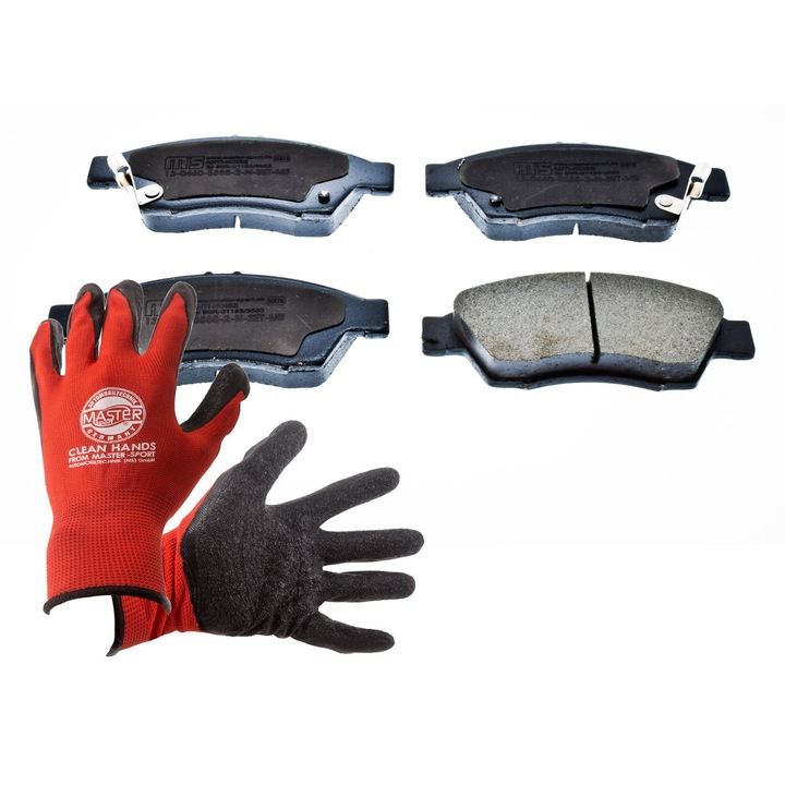 Fékbetét készlet, első, Master Sport Germany, 13046058882N-SET-MS