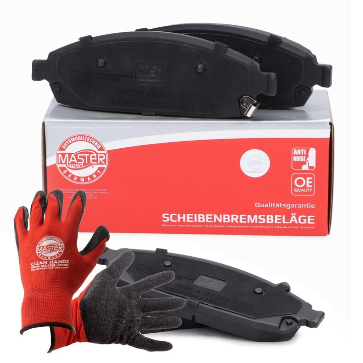 Fékbetét készlet, első, Master Sport Germany, 13046141362N-SET-MS