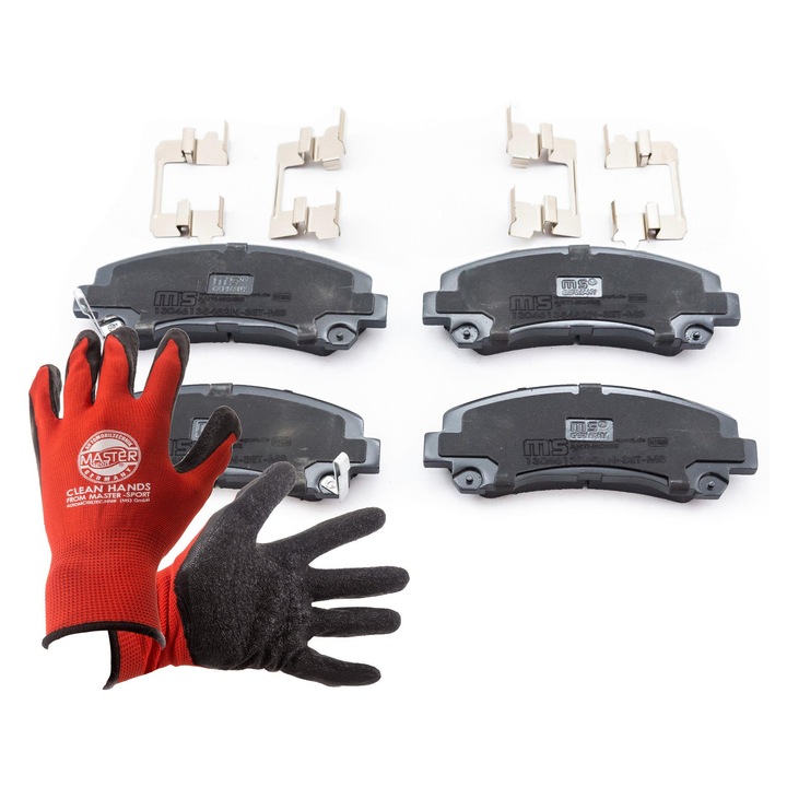 Fékbetét készlet, első, Master Sport Germany, 13046135452N-SET-MS