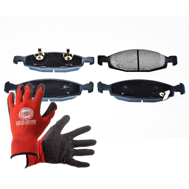 Fékbetét készlet, első, Master Sport Germany, 13046072062N-SET-MS