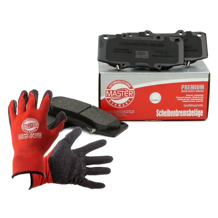 Fékbetét készlet, első, Master Sport Germany, 13046135342N-SET-MS