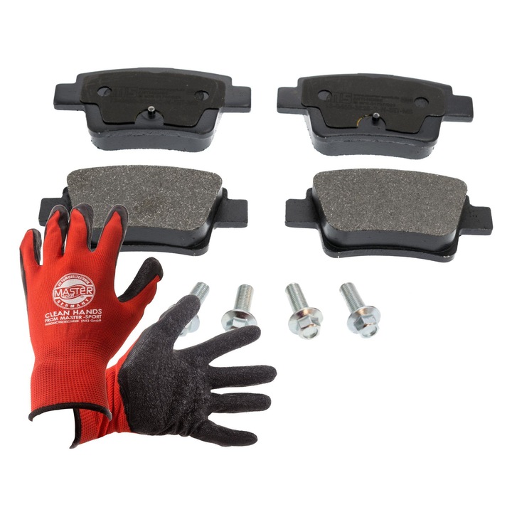 Fékbetét készlet, hátsó, Master Sport Germany, 13046038282N-SET-MS