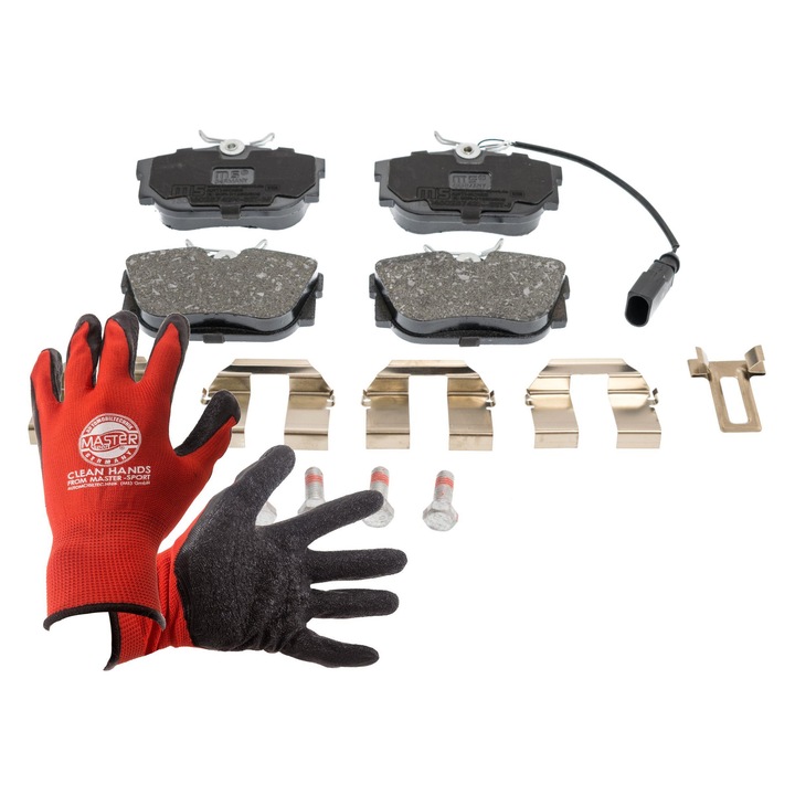 Fékbetét készlet, hátsó, Master Sport Germany, 13046028742N-SET-MS