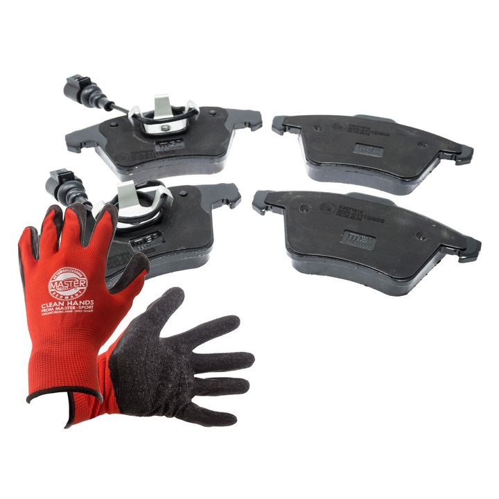 Fékbetét készlet, első, Master Sport Germany, 13046071912N-SET-MS