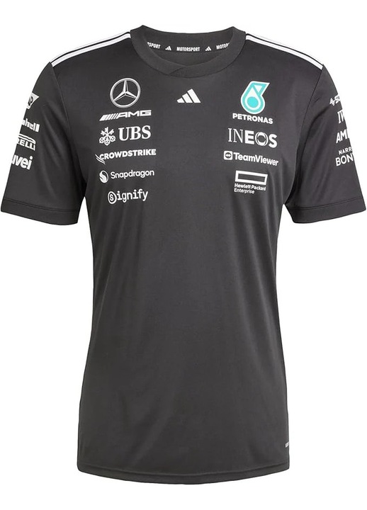 Mercedes Versenyző Rövid Ujjú Póló ???? 2XL