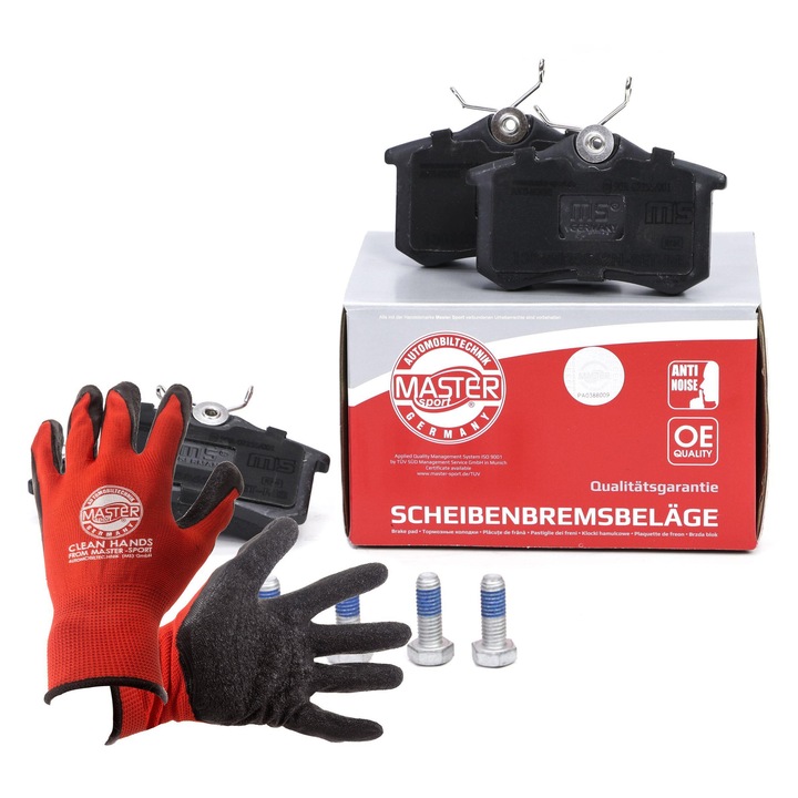 Hátsó fékbetét készlet, Master Sport Germany, 13046028862N-SET-MS
