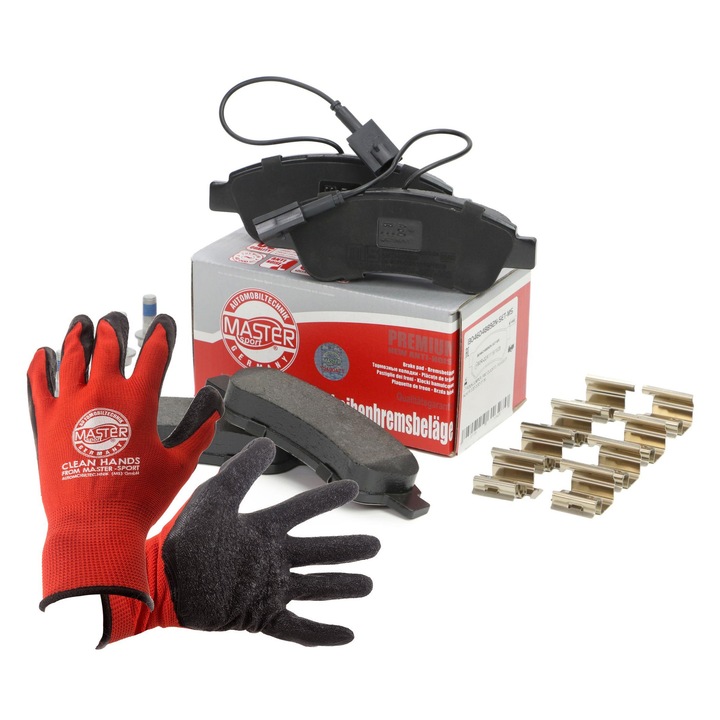 Hátsó fékbetét készlet, Master Sport Germany, 13046048892N-SET-MS