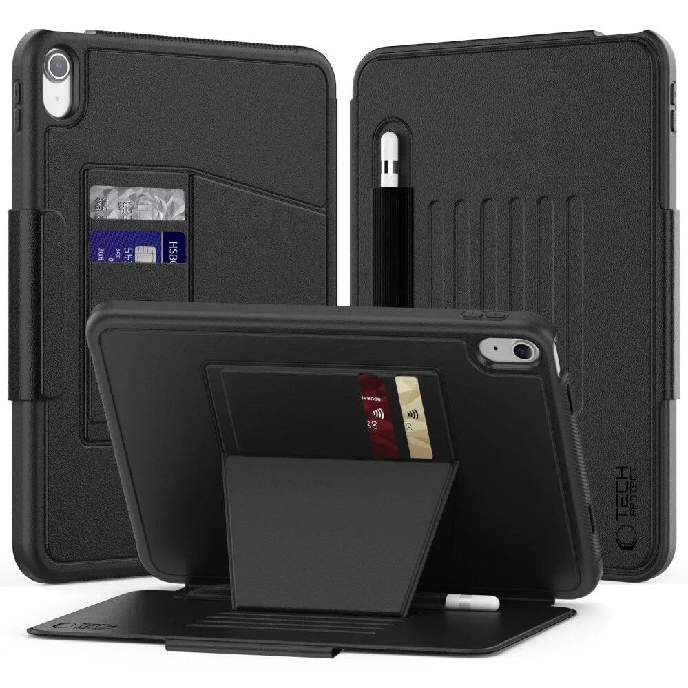 Husa de protectie Tableta Tech-Protect SC Pen Armor iPad 10.9" 10 / 2022 / 11" 11 / 2025 Negru