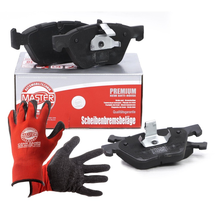 Fékbetét készlet, első, Master Sport Germany, 13046072682N-SET-MS