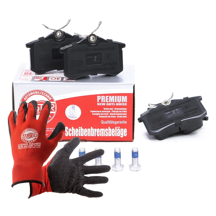 Hátsó fékbetét készlet, Master Sport Germany, 13046028192N-SET-MS