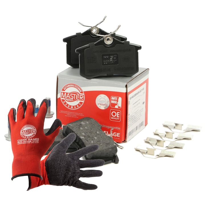 Fékbetét készlet, hátsó, Master Sport Germany, 13046028942N-SET-MS