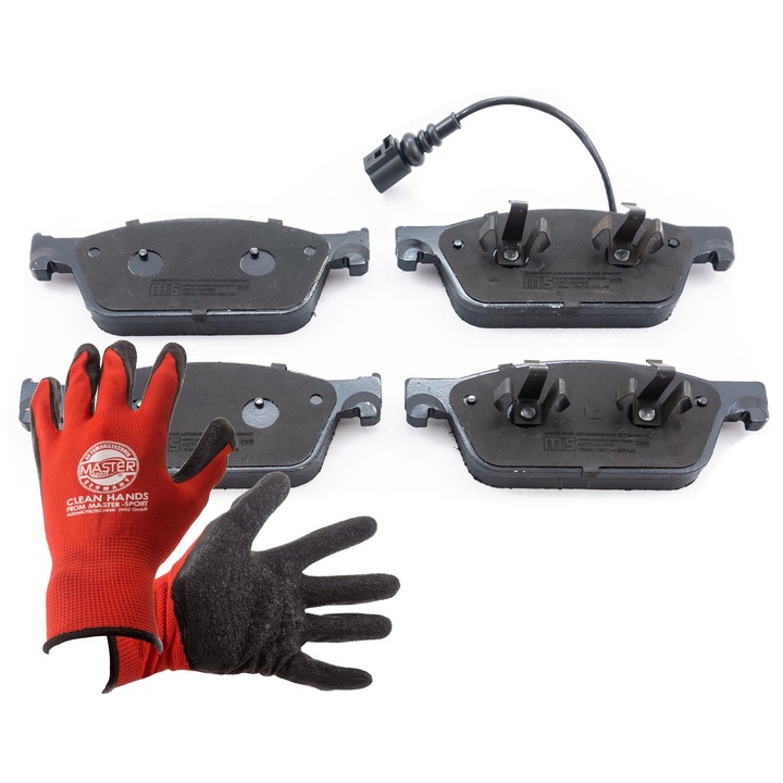 Fékbetét készlet, első, Master Sport Germany, 13046118872N-SET-MS