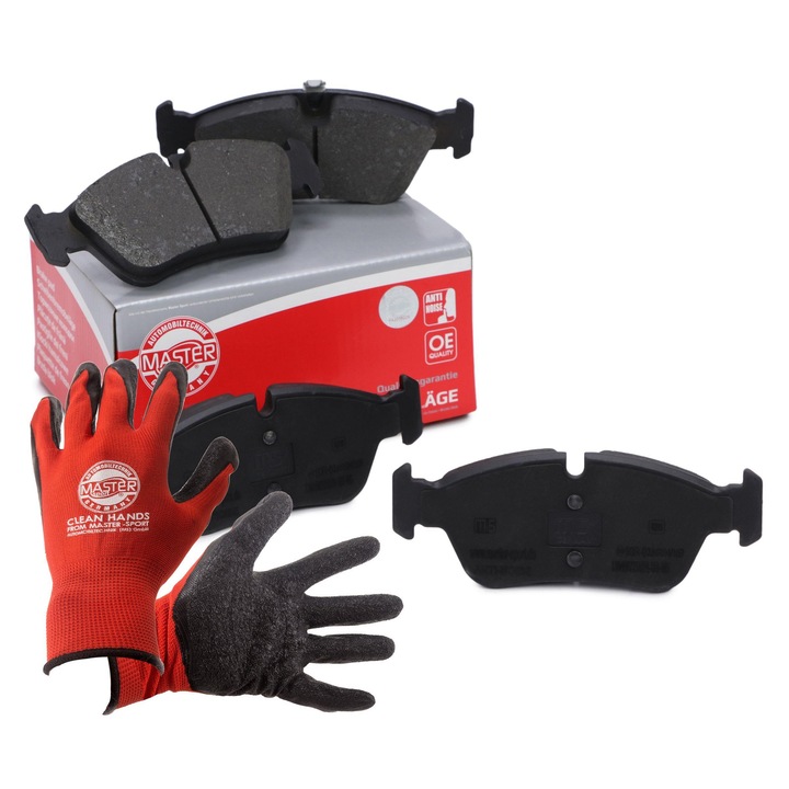 Fékbetét készlet, első, Master Sport Germany, 13046072152N-SET-MS
