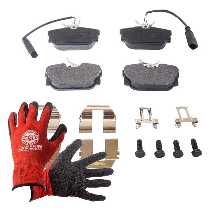 Hátsó fékbetét készlet, Master Sport Germany, 13046028722N-SET-MS