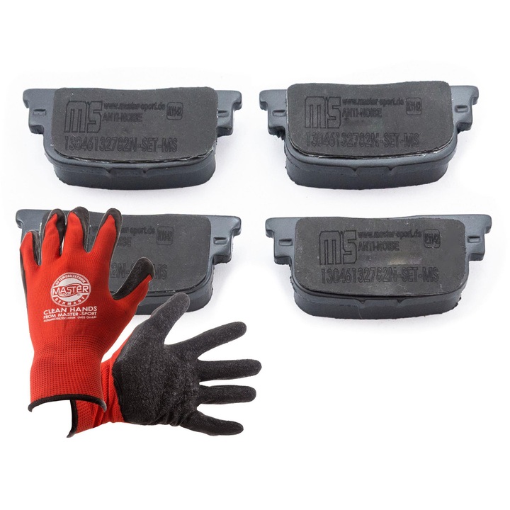 Hátsó fékbetét készlet, Master Sport Germany, 13046132782N-SET-MS