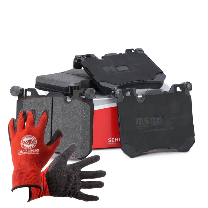 Fékbetét készlet, első, Master Sport Germany, 13046118262N-SET-MS