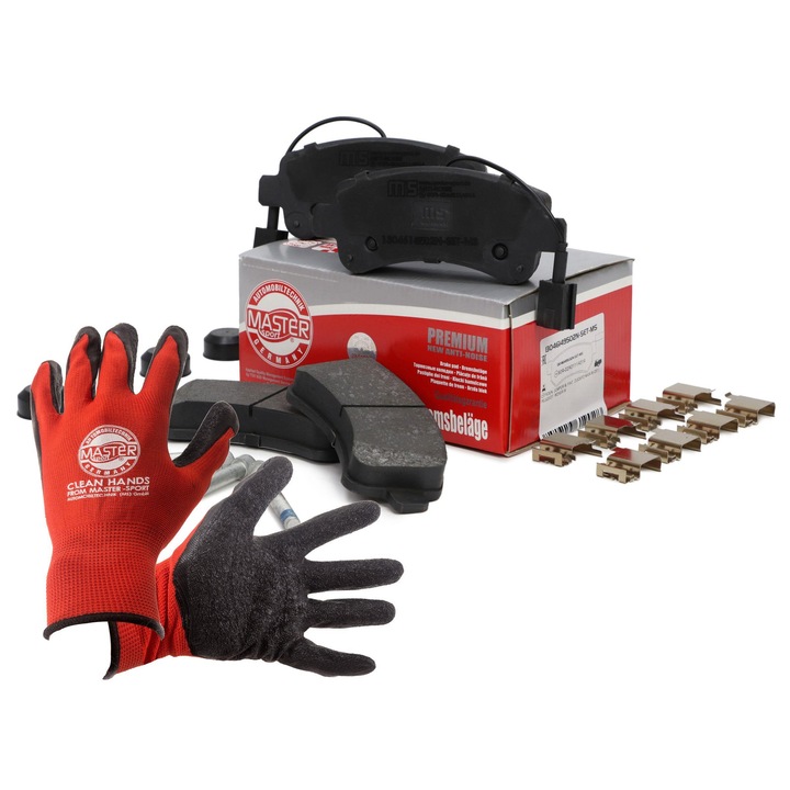 Fékbetét készlet, hátsó, Master Sport Germany, 13046149502N-SET-MS