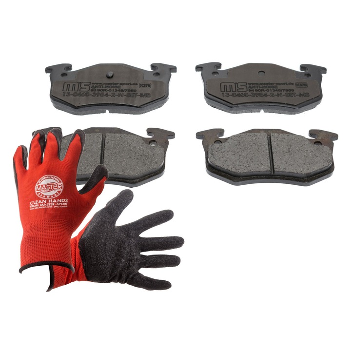 Hátsó fékbetét készlet, Master Sport Germany, 13046039542N-SET-MS