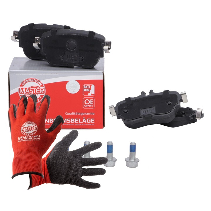 Hátsó fékbetét készlet, Master Sport Germany, 13046026162N-SET-MS