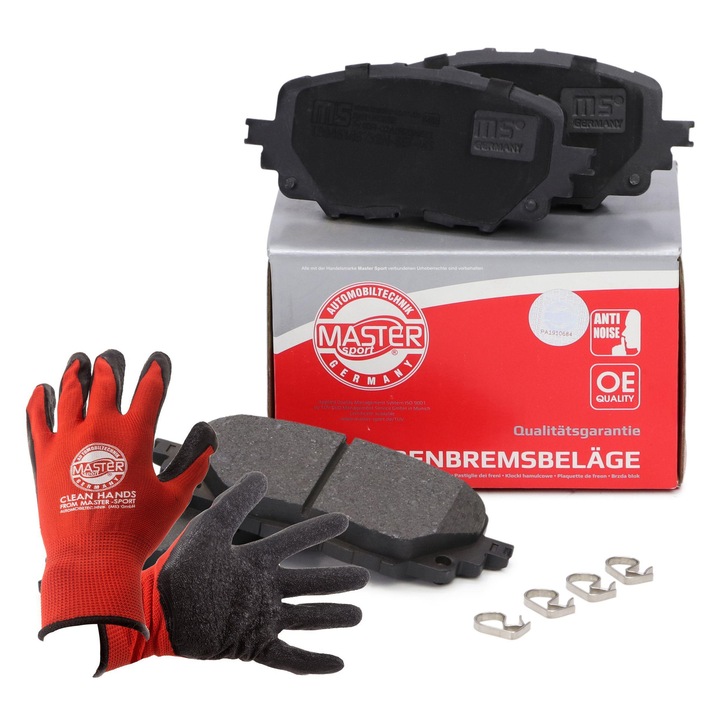 Hátsó fékbetét készlet, Master Sport Germany, 13046148732N-SET-MS