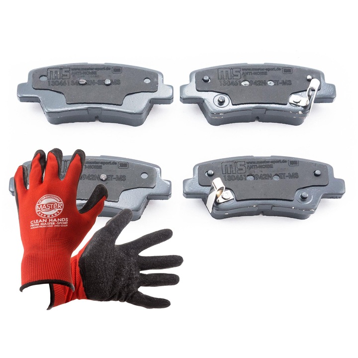 Fékbetét készlet, hátsó, Master Sport Germany, 13046134942N-SET-MS