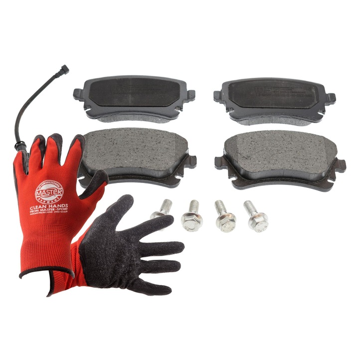 Hátsó fékbetét készlet, Master Sport Germany, 13046028822N-SET-MS