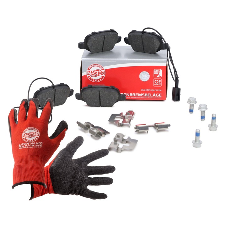 Fékbetét készlet, hátsó, Master Sport Germany, 13046026082N-SET-MS