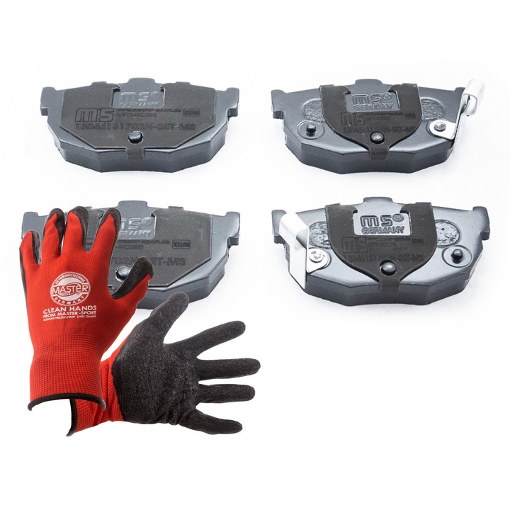 Fékbetét készlet, hátsó, Master Sport Germany, 13046131702N-SET-MS