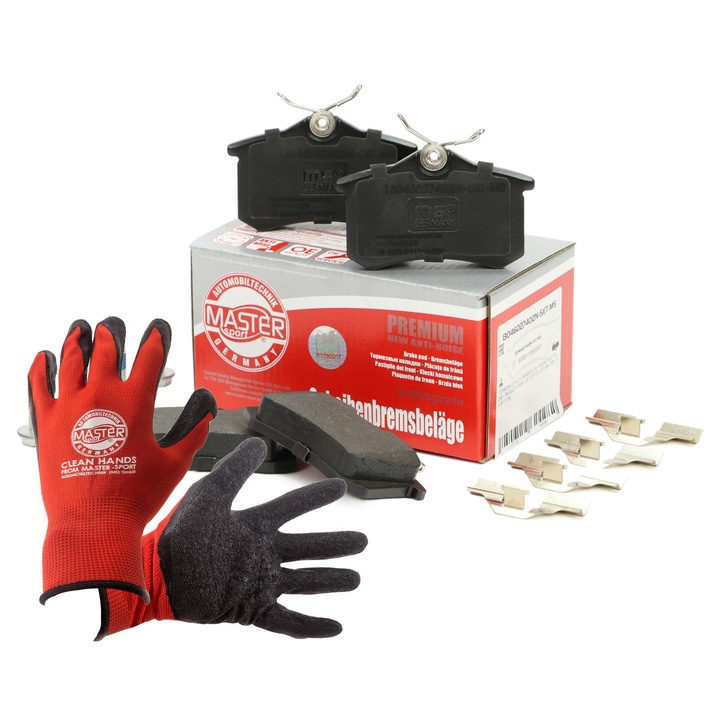 Fékbetét készlet, hátsó, Master Sport Germany, 13046027402N-SET-MS