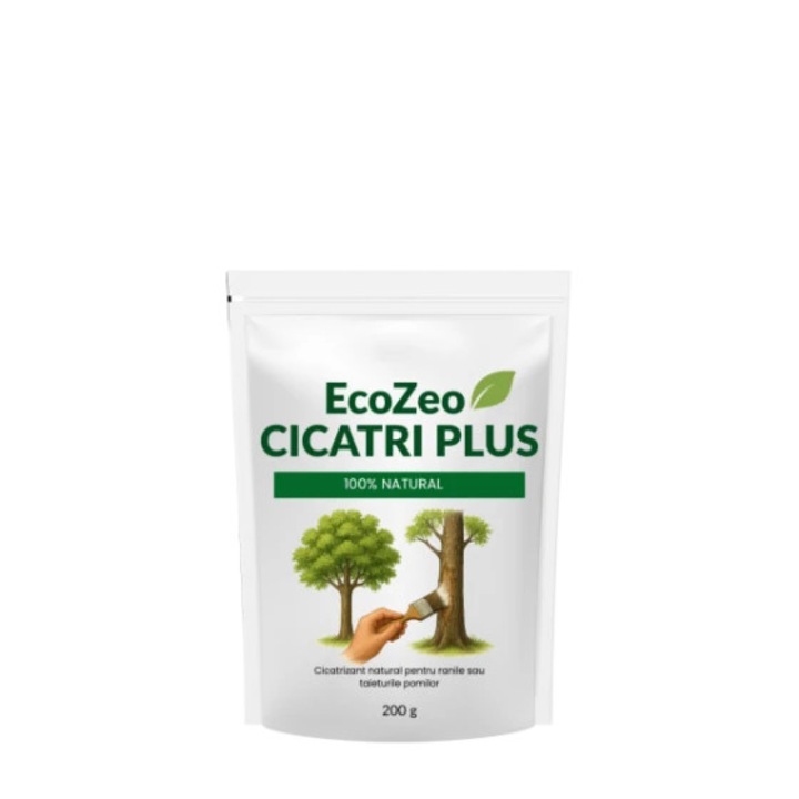 Cicatrizant natural pentru ranile sau taieturile pomilor, EcoZeo Cicatri Plus, 200 grame